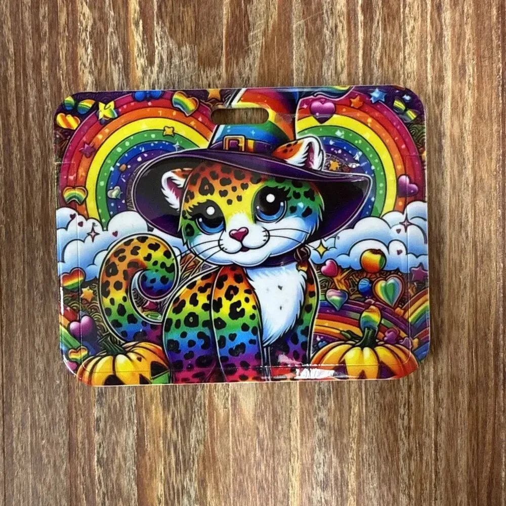 Lisa Frank Badge ID Holder